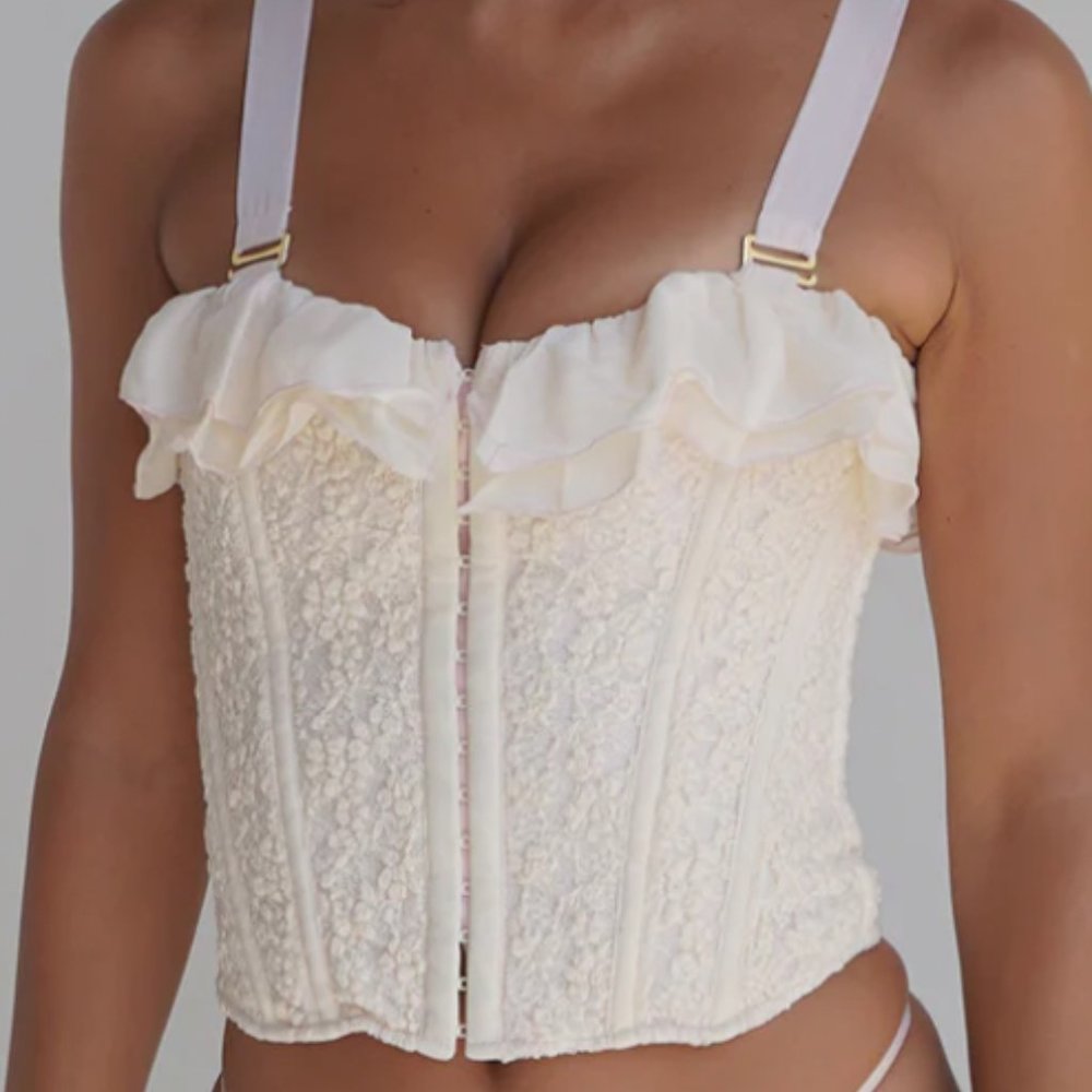 We Are HAH Seams Like a Princess Corset Top